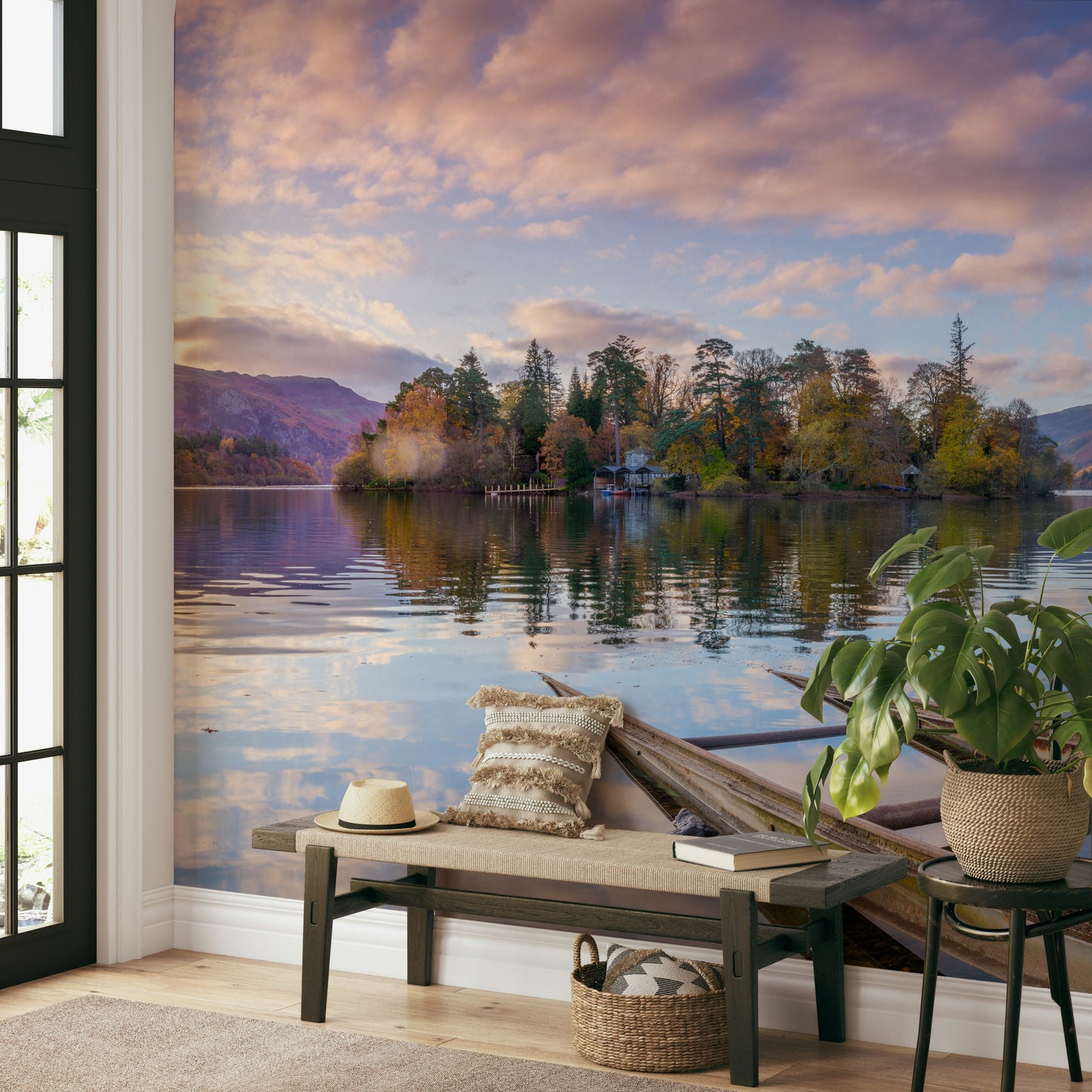 The lighting is soft and natural.

