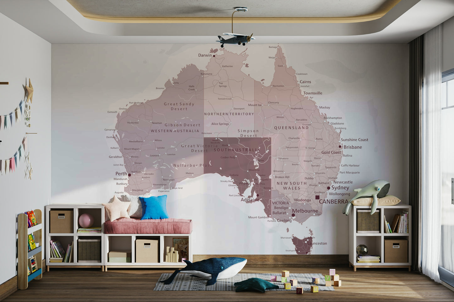 The feeling is one of fresh elegance.

