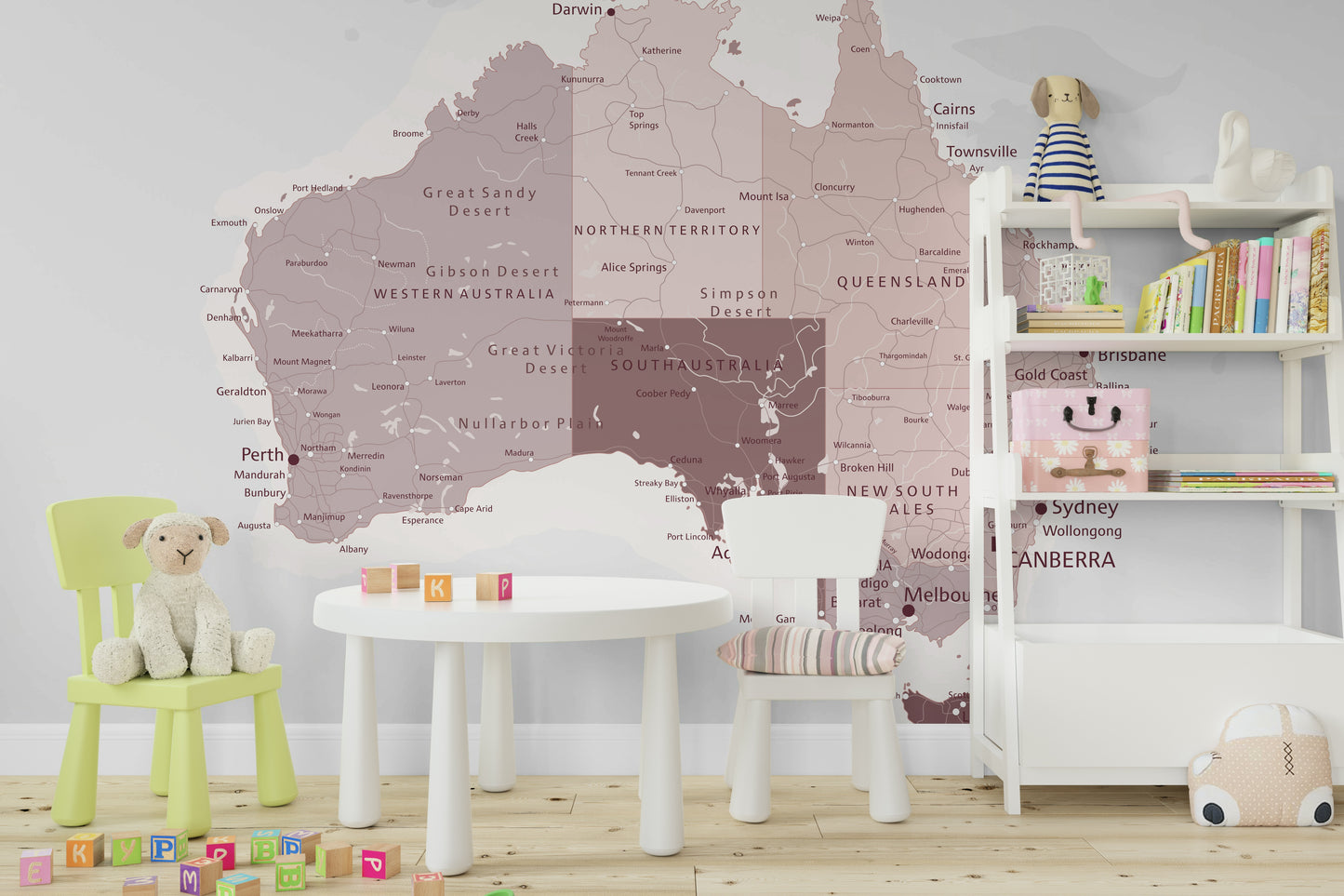 The design gives a feeling of quiet, natural beauty.

