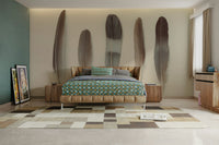 The design gives a feeling of quiet, natural beauty.

