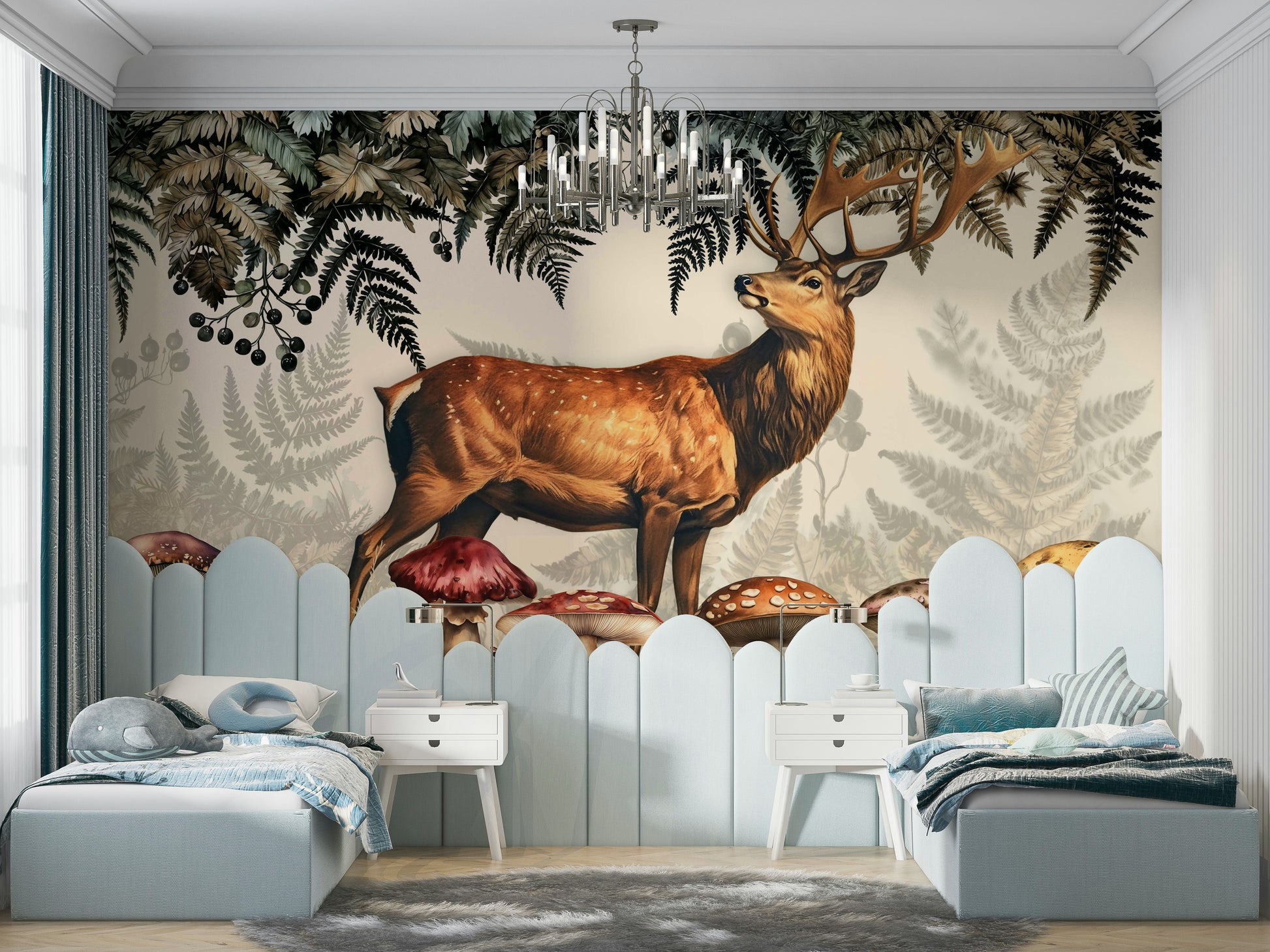 The mood is peaceful and serene.

