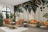 The feeling is one of earthy elegance.

