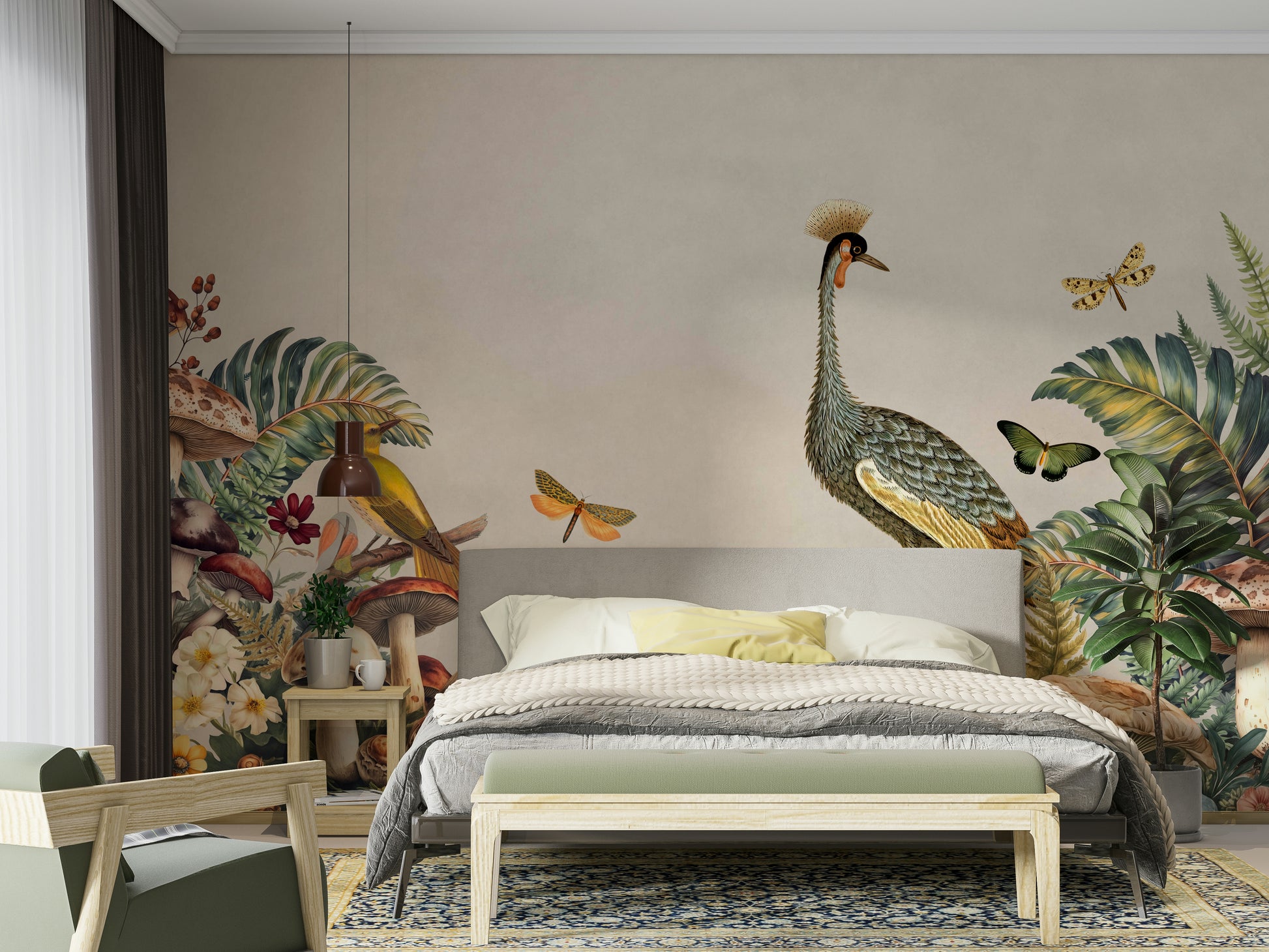 The style is elegant and natural.

