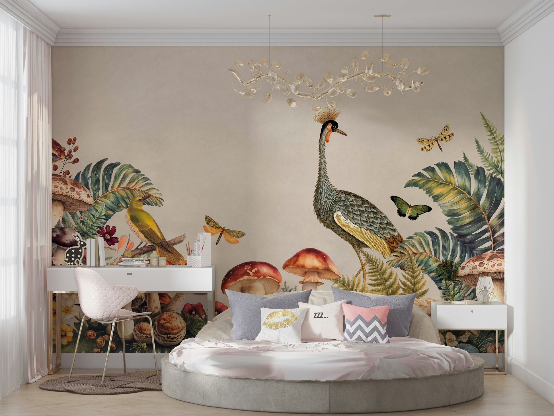 The image shows an artistic, peaceful scene.

