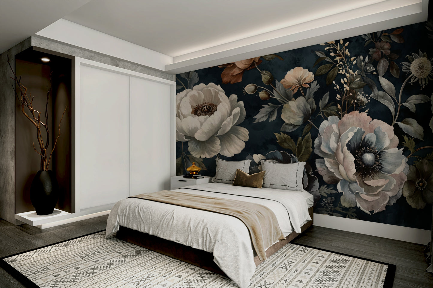 The design gives a feeling of high-end, timeless beauty.

