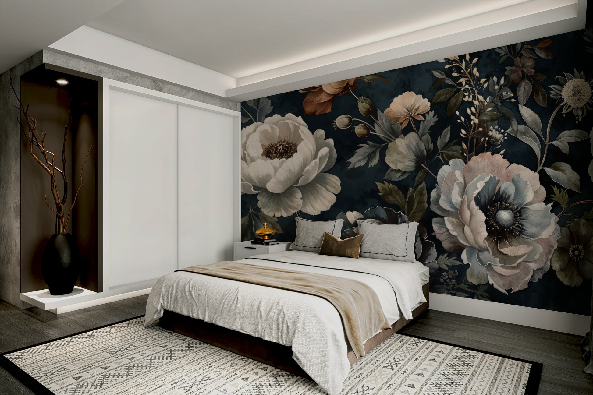 The design gives a feeling of high-end, timeless beauty.

