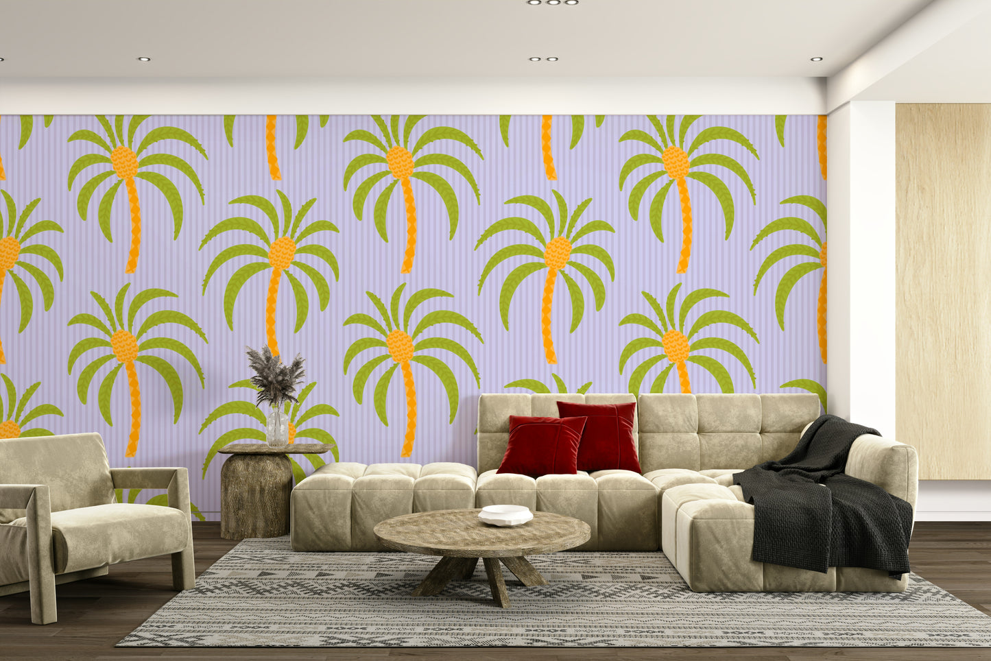 The design gives a feeling of quiet, natural beauty.

