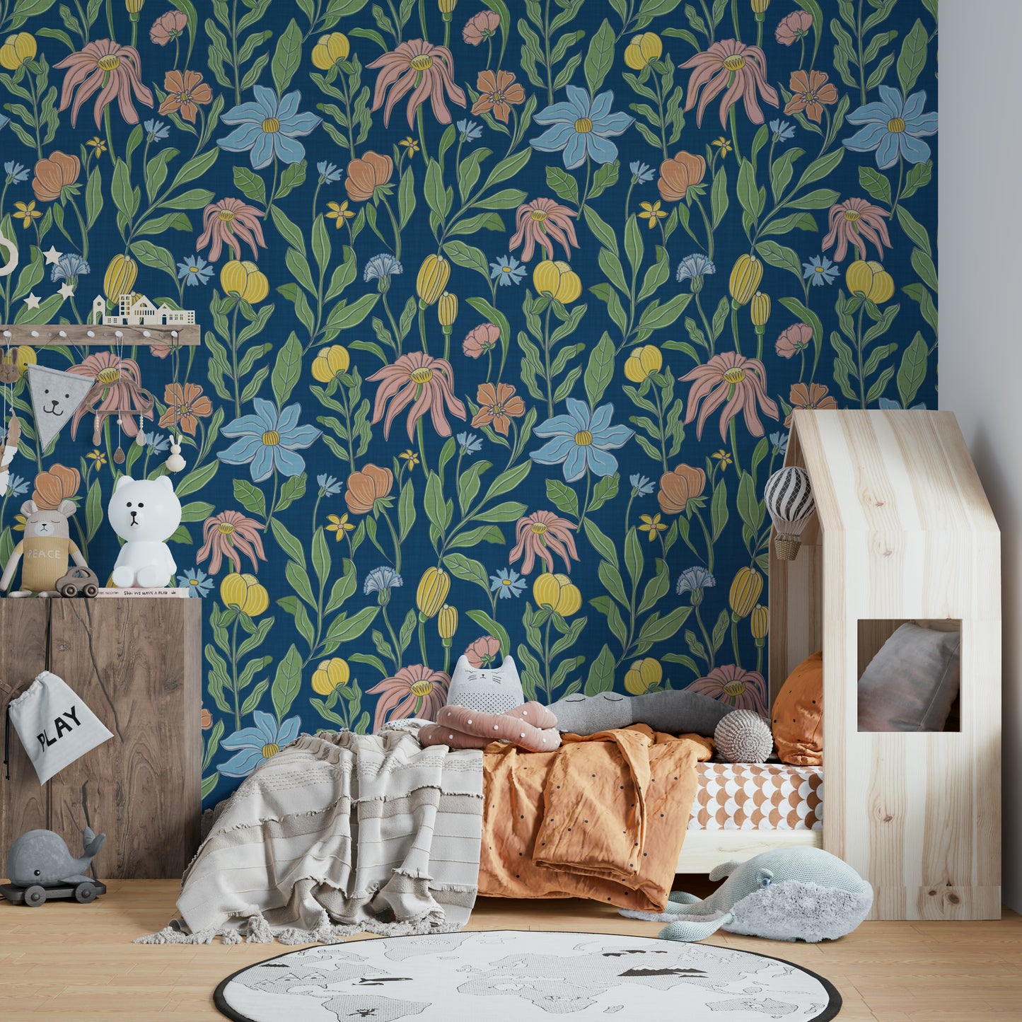 The mood is peaceful and nostalgic.

