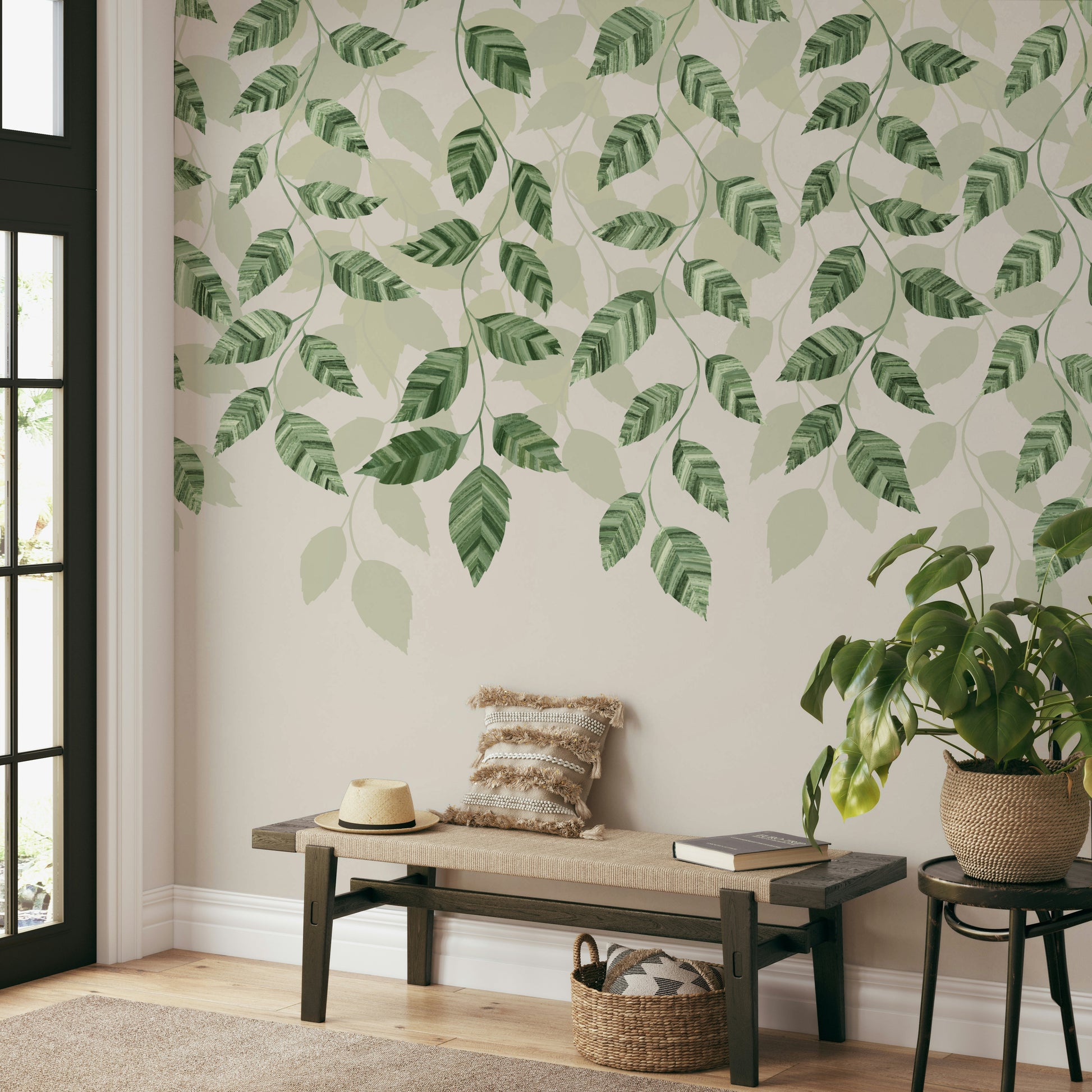 The mood is peaceful and serene.

