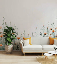 The image shows a peaceful, otherworldly scene with celestial elements.

