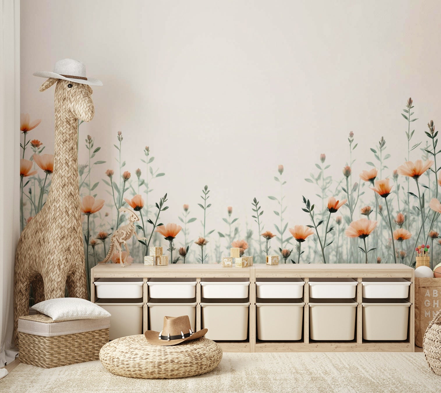 The mood is peaceful and serene.

