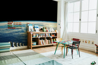 The mood is peaceful and serene.

