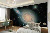 The mood is peaceful and serene.

