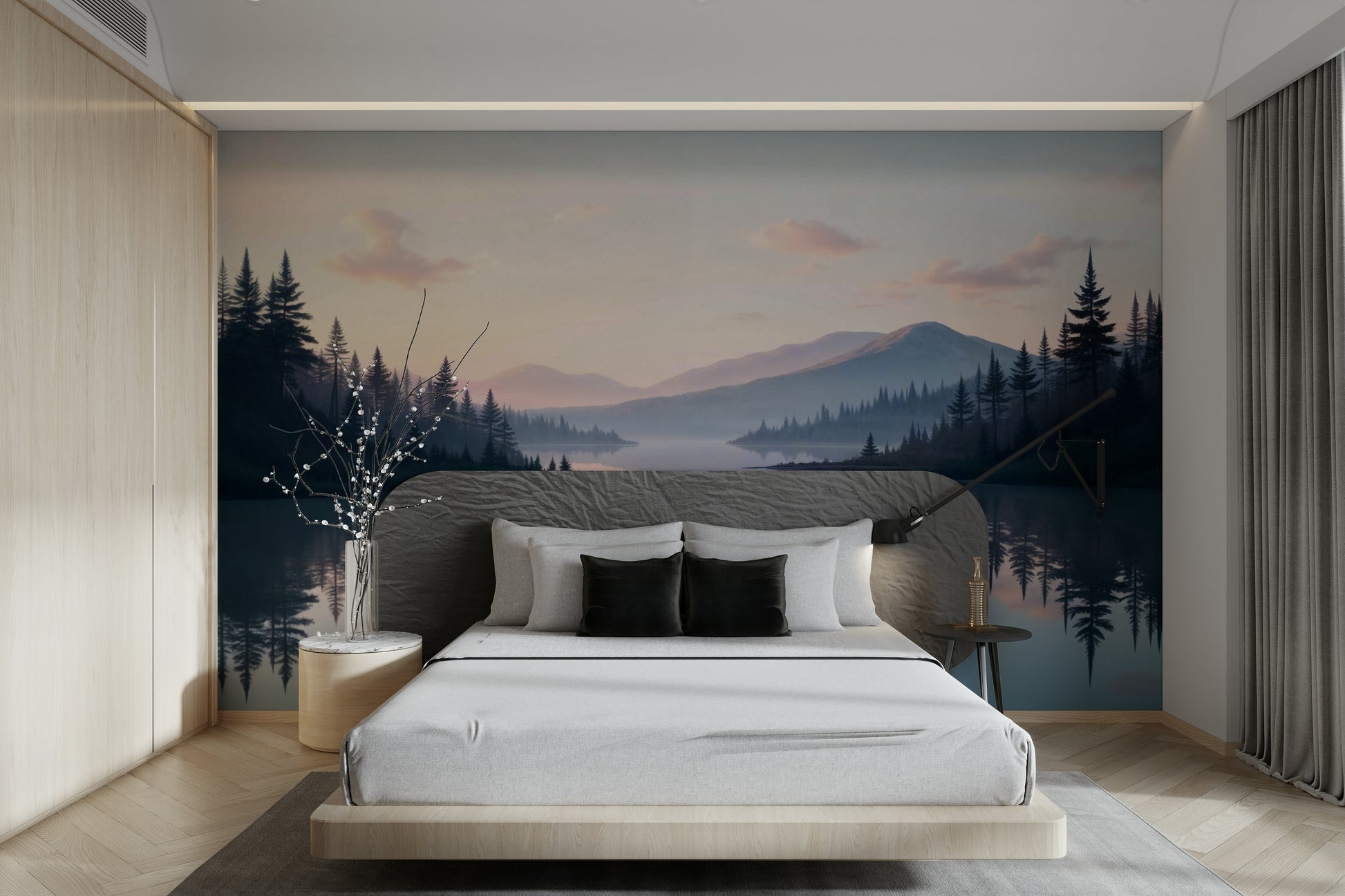 The image has a soft, painted look.

