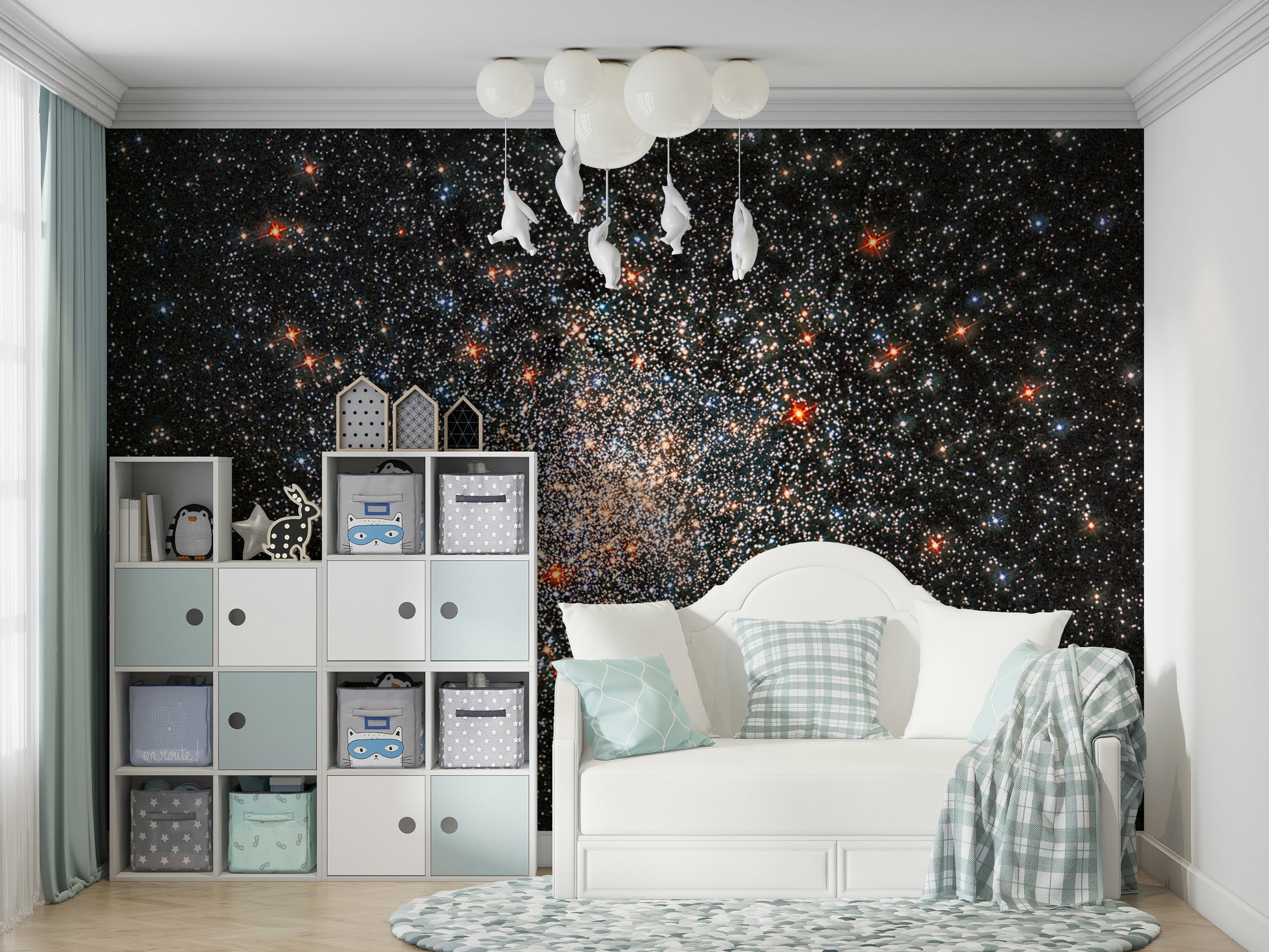 The style is artistic and modern.

