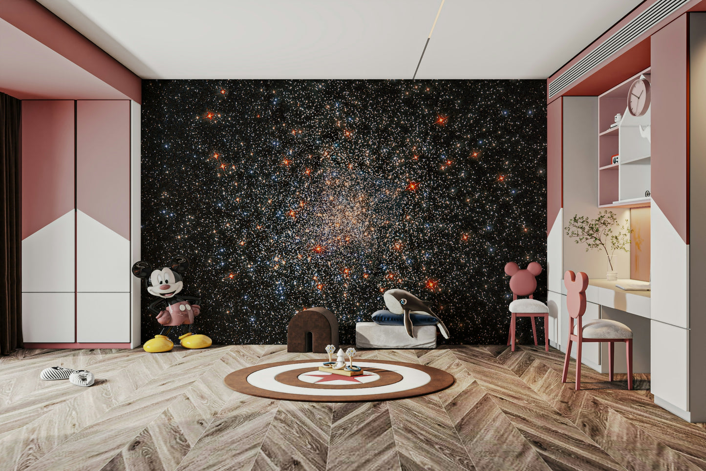 The design gives a feeling of quiet, natural beauty.

