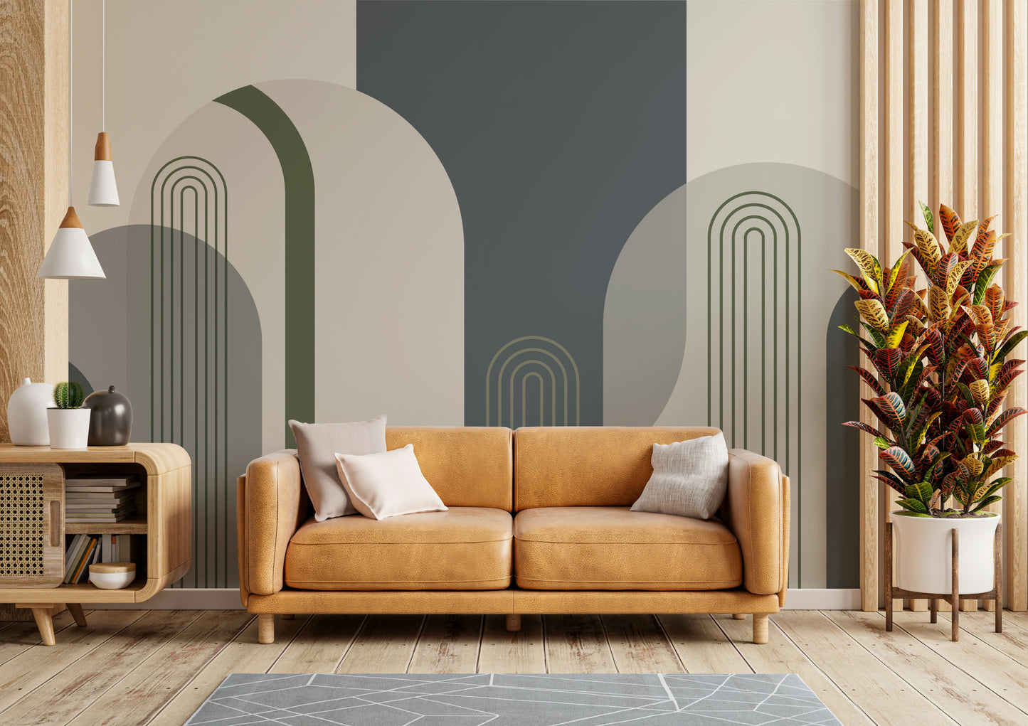 The mood is peaceful and serene.

