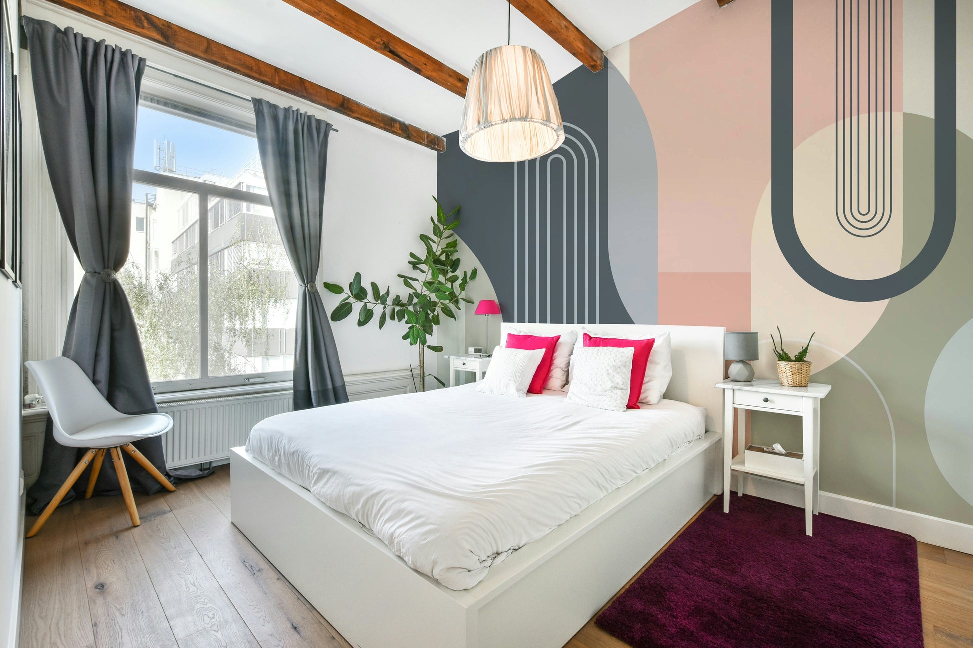 The style is artistic and modern.

