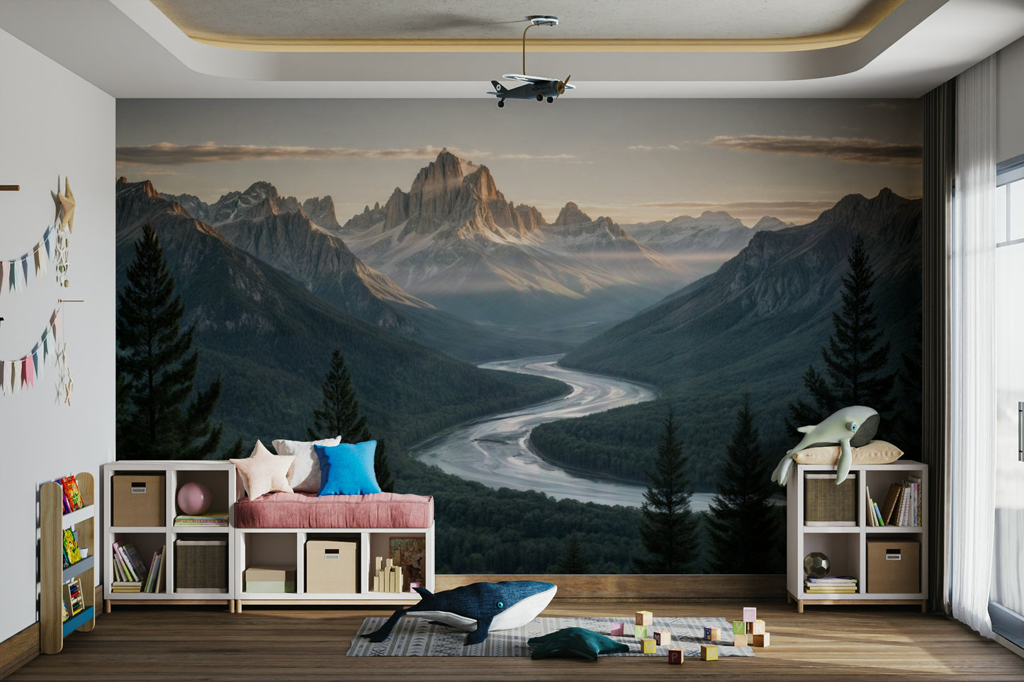 The style is artistic and natural.

