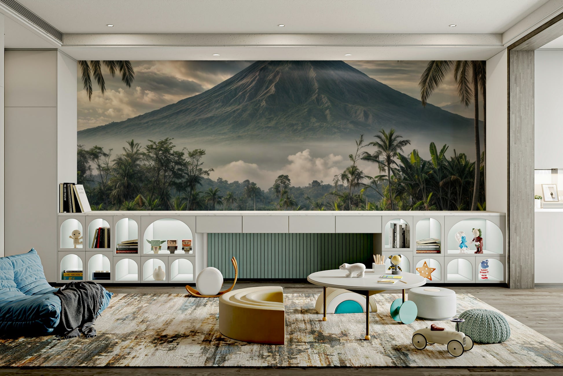 The design gives a feeling of quiet, natural beauty.

