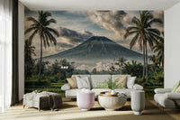 The colors are soft, muted tones of gray, blue, and green.

