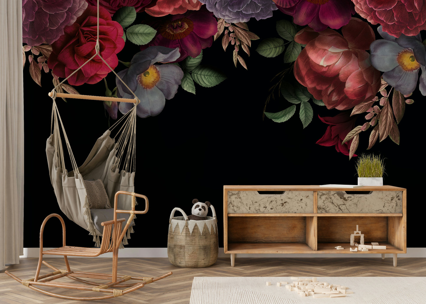 The composition is dynamic and full of depth.

