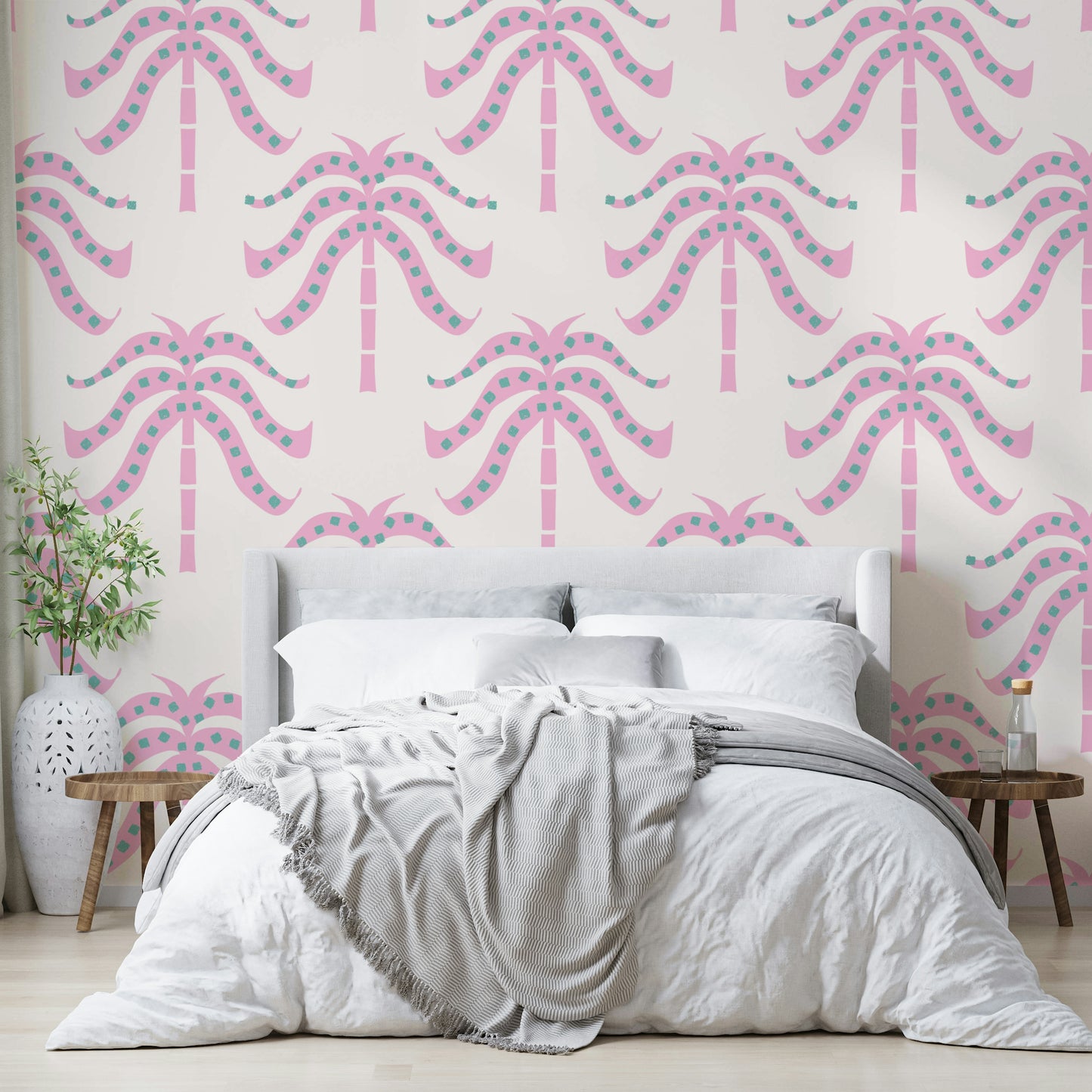 The feeling is one of fresh elegance.

