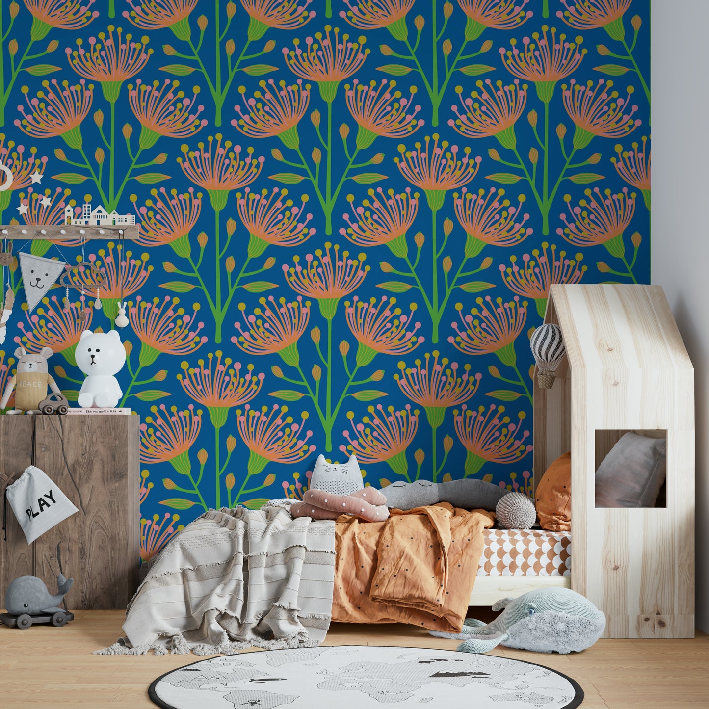 The design gives a feeling of quiet, natural beauty.

