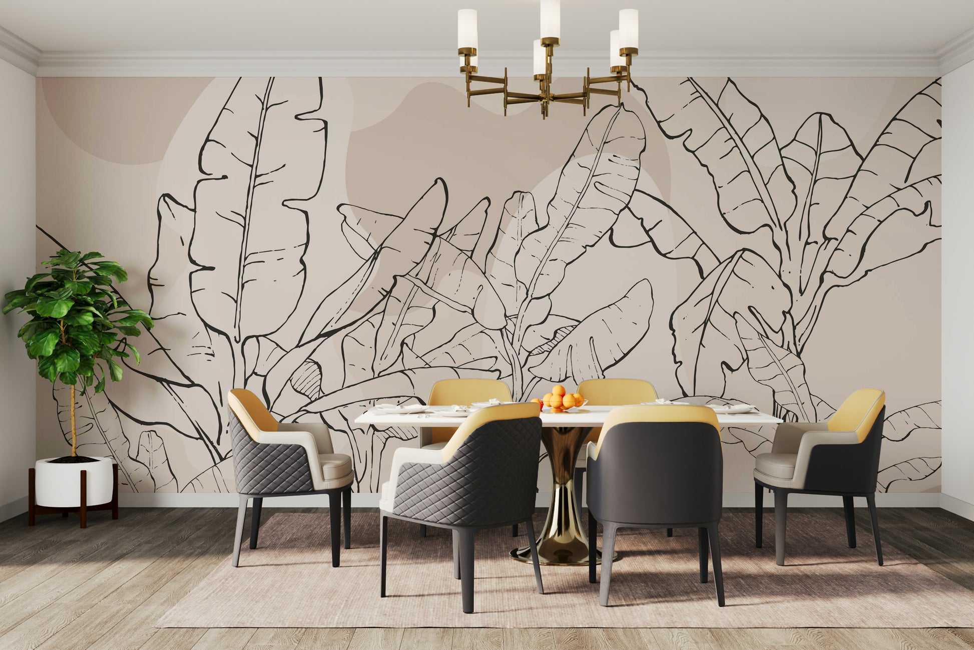 The style is artistic and natural.

