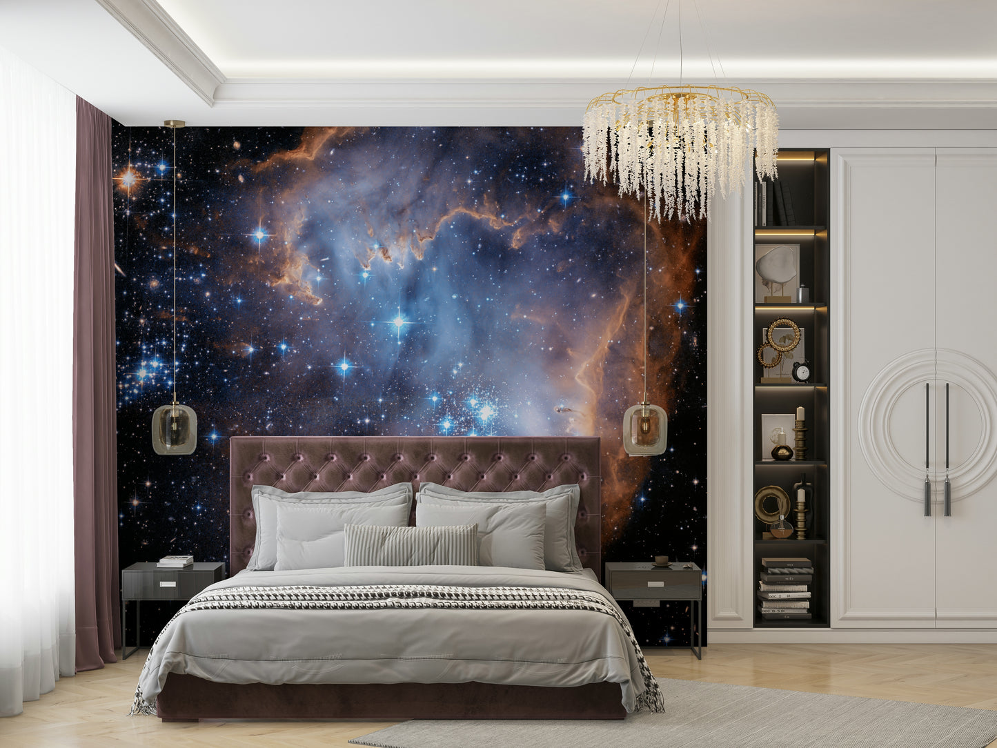 This piece is ideal for a science enthusiast, a gamer's room, or a bedroom.

