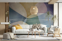 The overall feeling is one of calm, serenity, and modern style.
