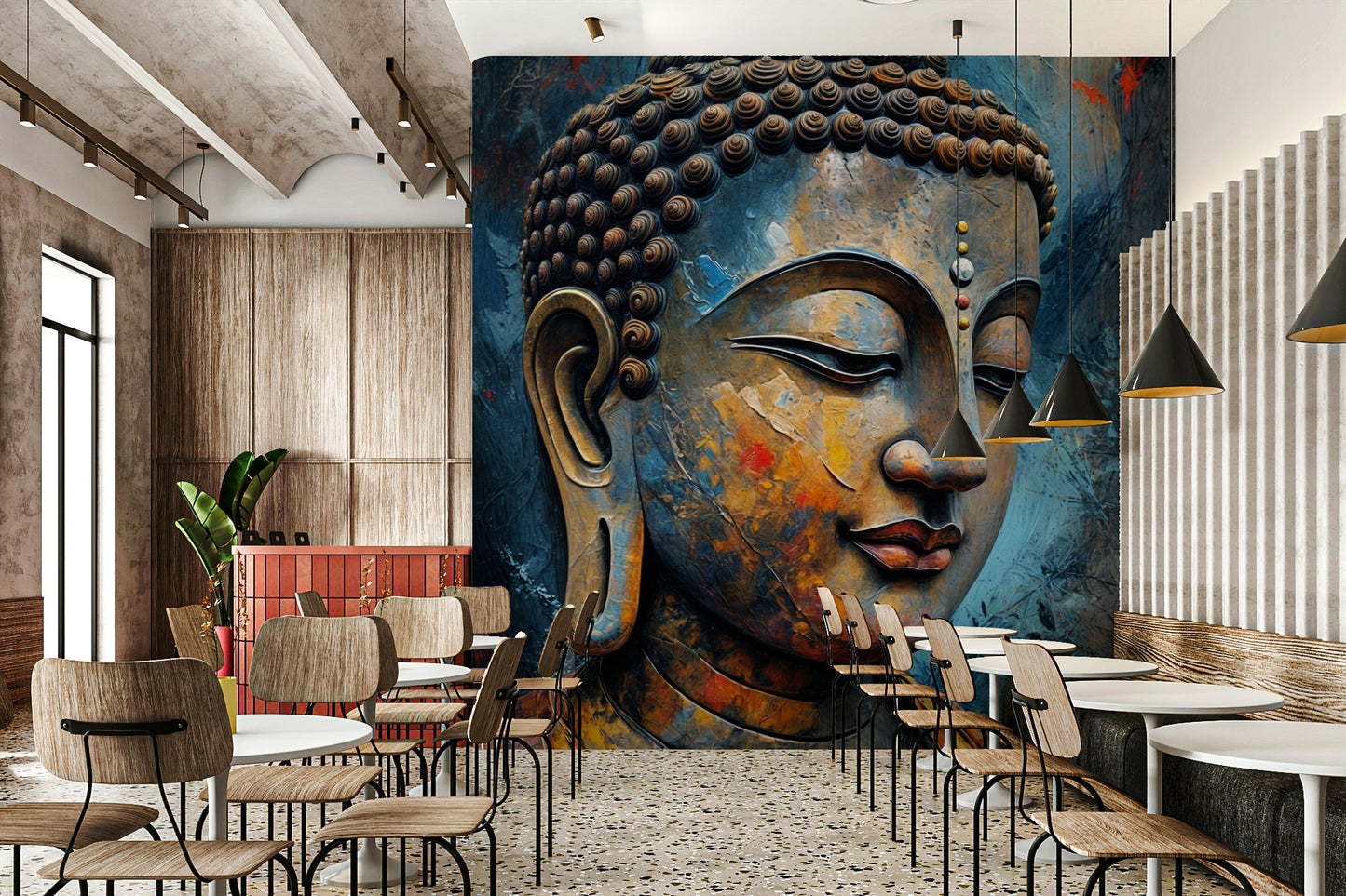 Oplysning vægmaleri