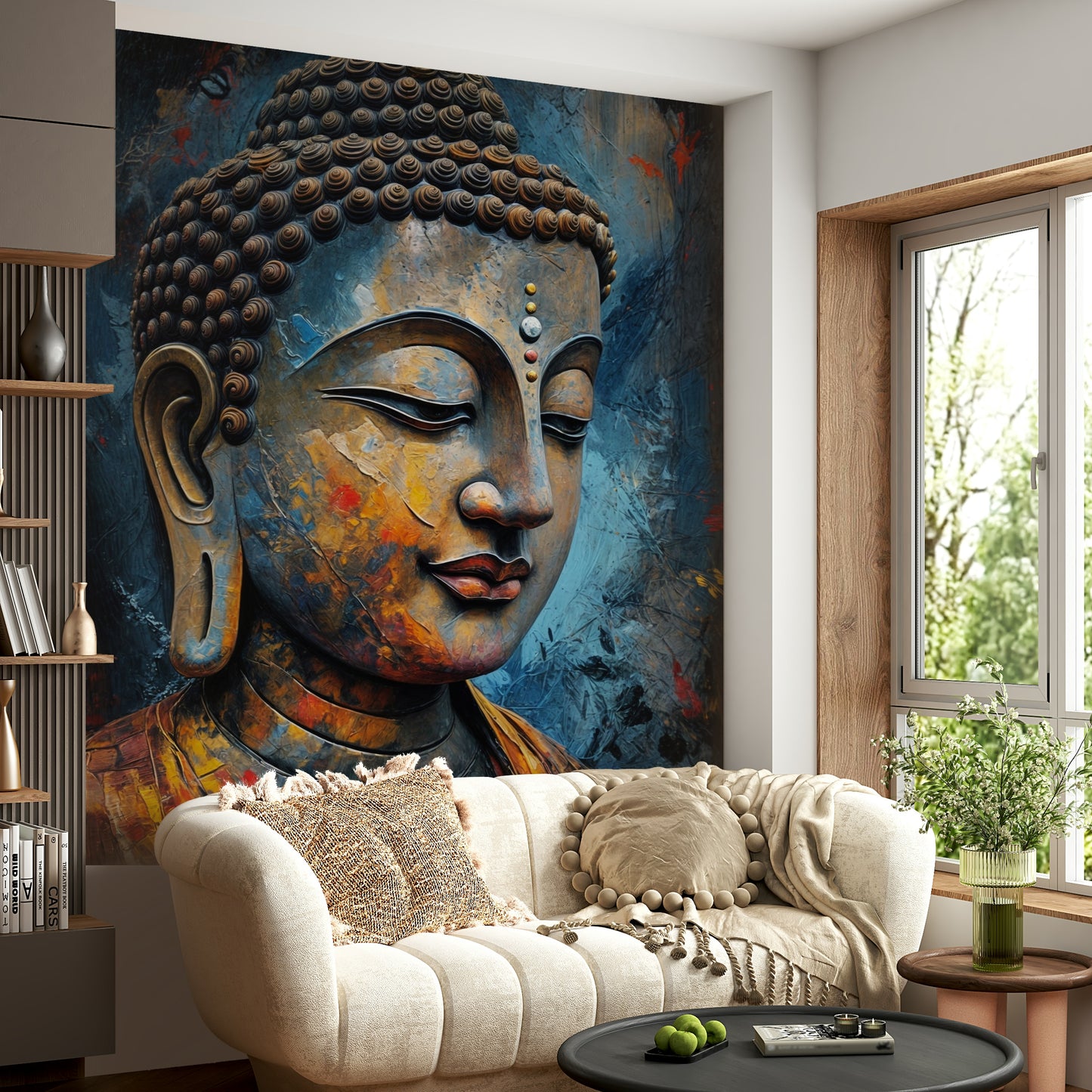 Oplysning vægmaleri