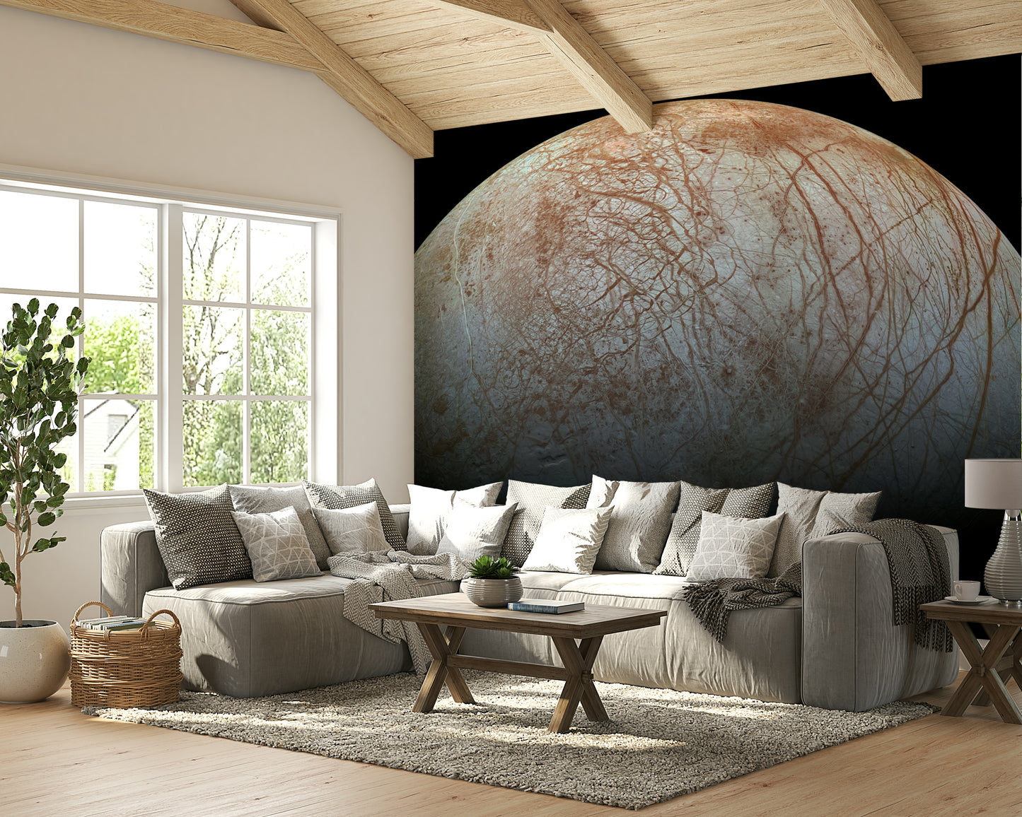 The surface texture appears to be icy and rugged.
