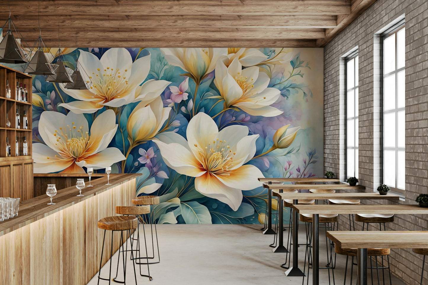 A close-up view shows the fine details of the flower petals.

