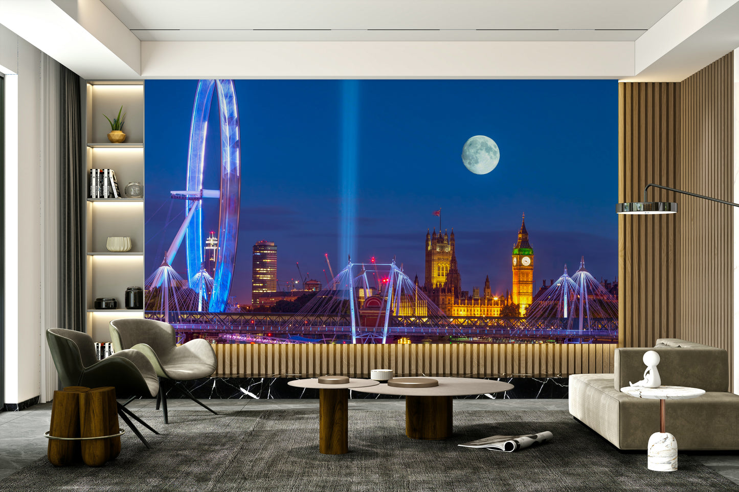 The style is classic and feels very connected to the city.

