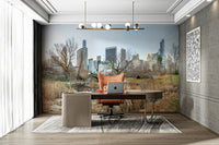 A close-up view shows the fine details of the grass and bridge.

