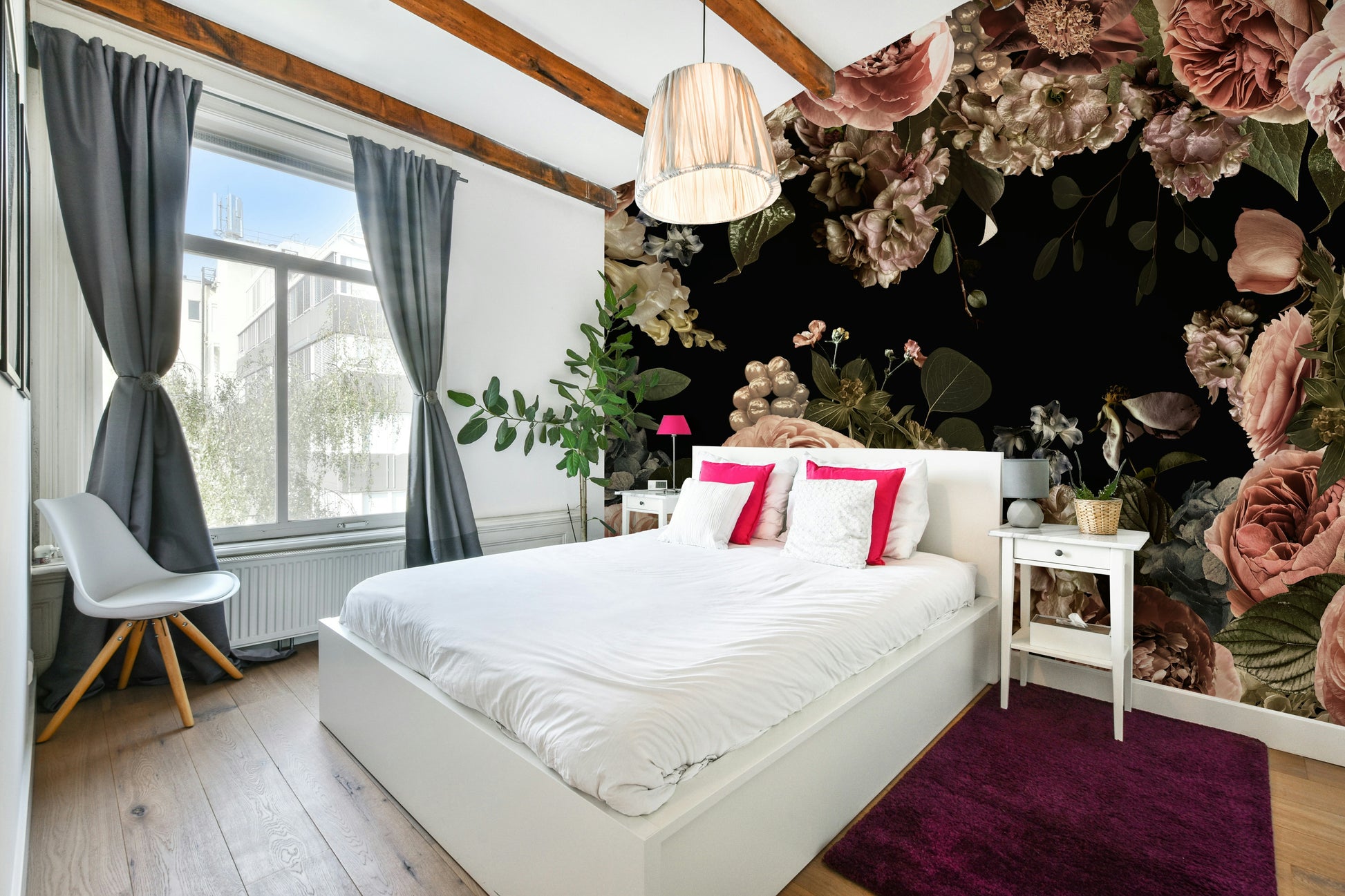 The design has a layered, artistic look with soft focus on some elements.

