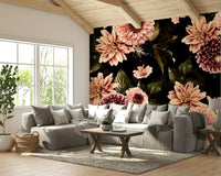 The design has a very polished and luxurious effect on the space.

