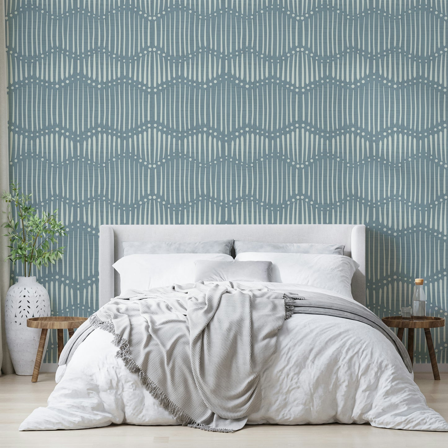 Boho Waves On Arona Canvas Wallpaper⁠