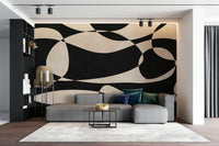 The design has a layered, textured look with no sharp lines.

