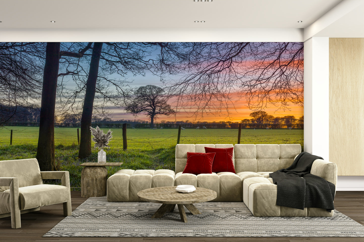 The style is peaceful and feels very connected to nature.

