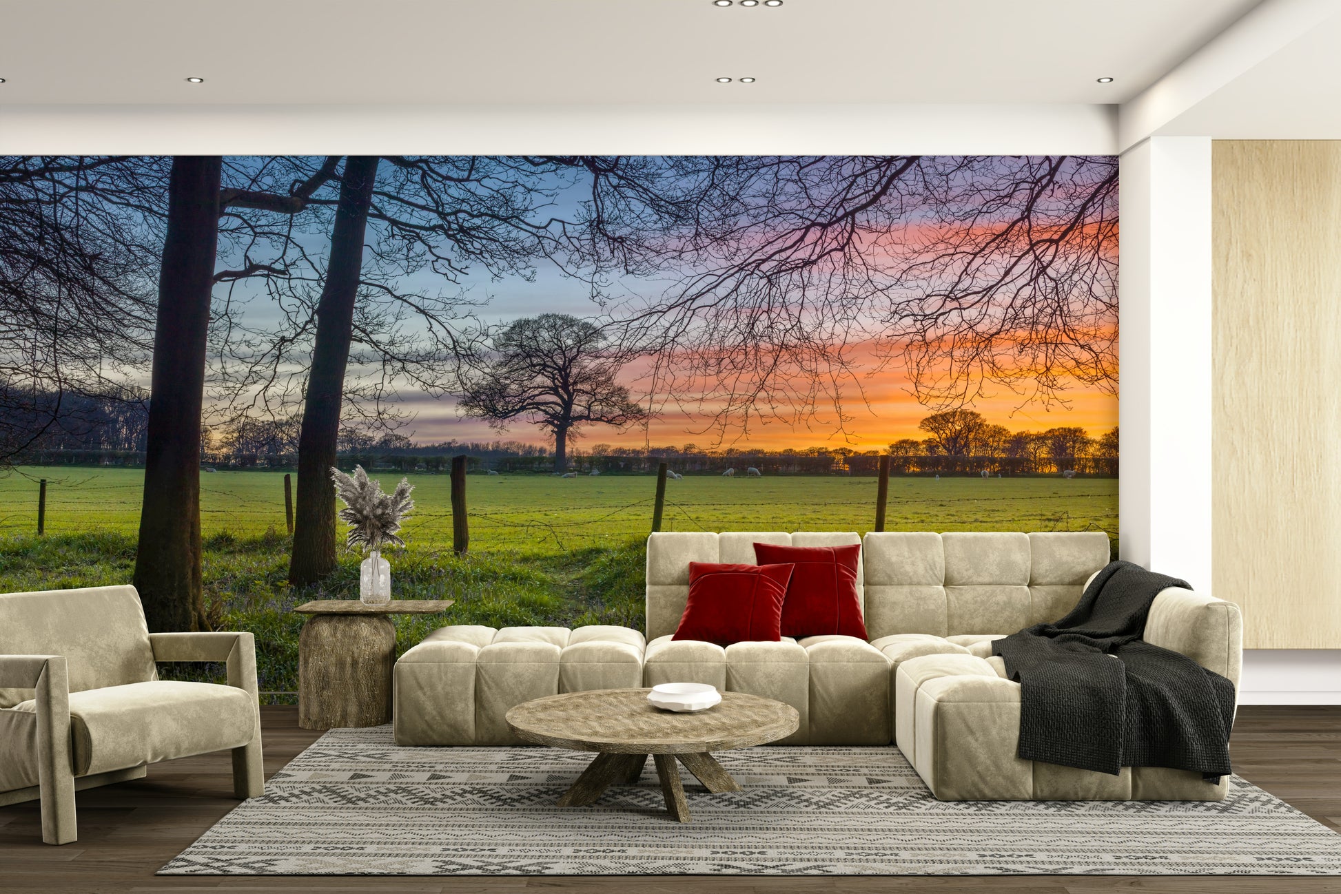 The style is peaceful and feels very connected to nature.

