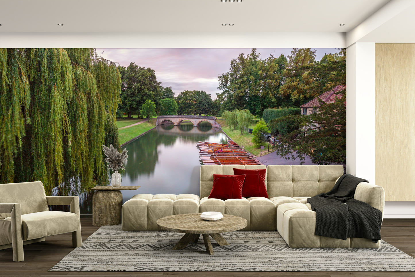 The style is peaceful and feels very connected to nature.

