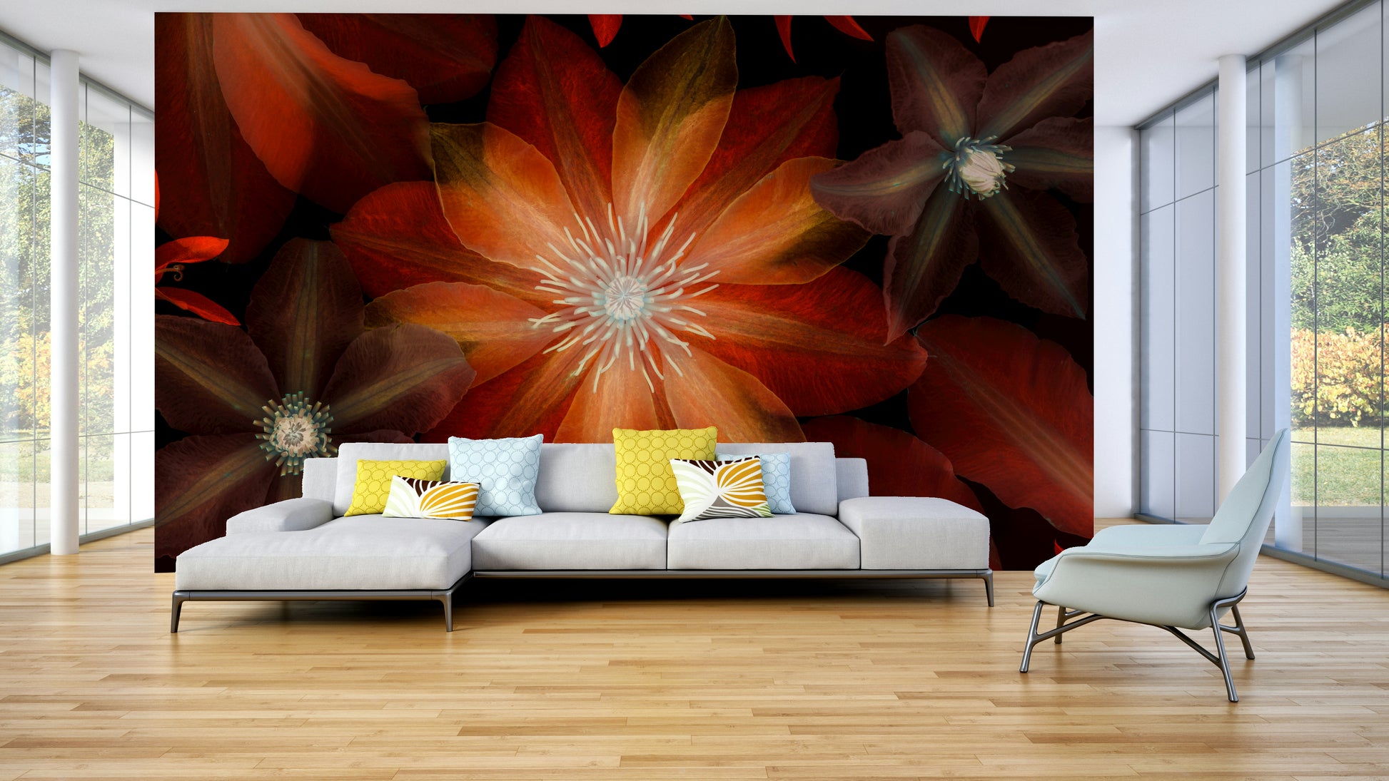 The style is moody and feels very elegant and mysterious.

