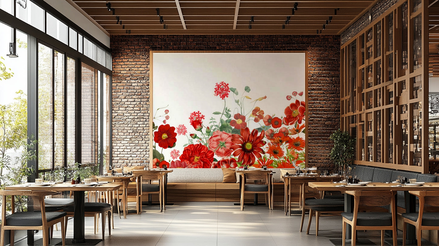 The overall palette is rich and warm, with a touch of elegance.
