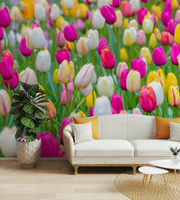 The wall art combines a nature theme with a magical feel.

