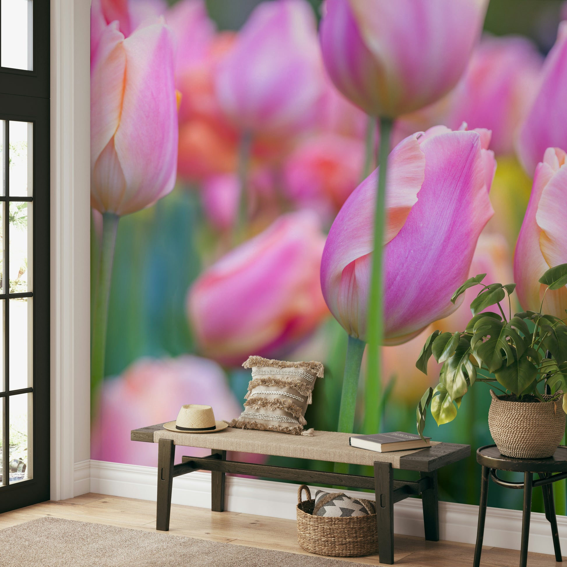 The design has a beautiful, elegant look.

