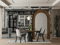 A seamless pattern for a kitchen or dining room.

