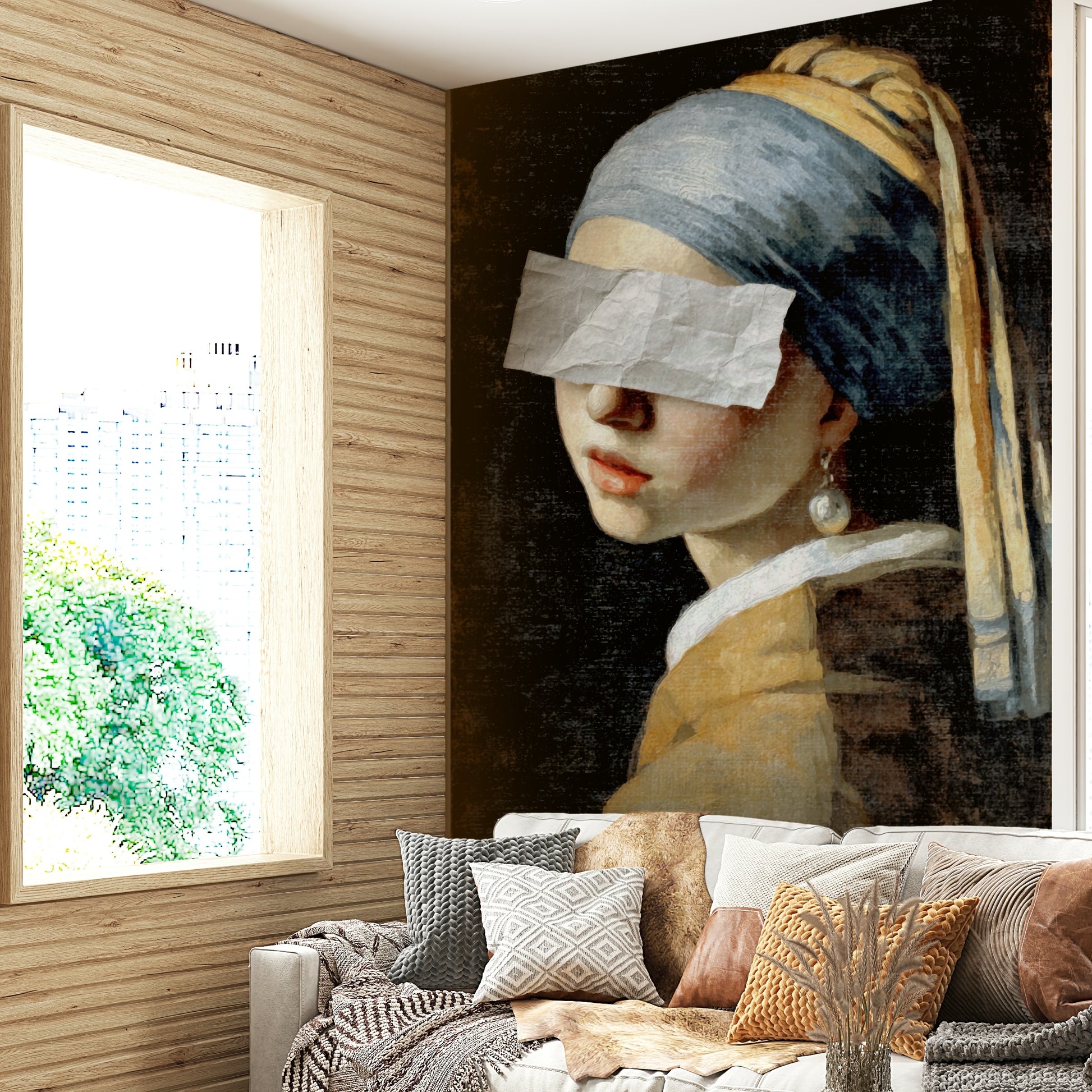 A close-up of the delicate painting style and playful details.

